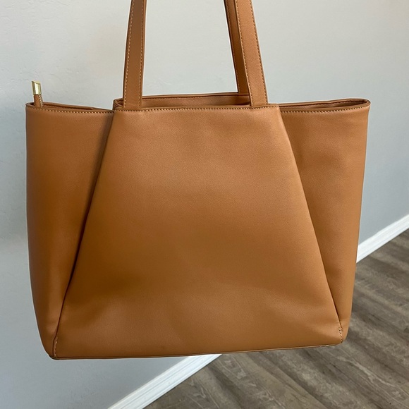 Handbags - Elegant APRYL Tan Women's Tote Bag